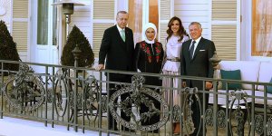 Emine Erdoğan'dan Ürdün Kralı'nın ziyaretine ilişkin paylaşım