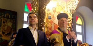 Yunanistan Başbakanı Aleksis Çipras, Ruhban Okulu'ndaydı..