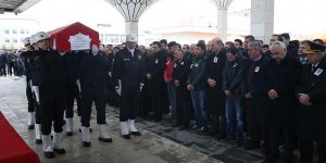 Şehit polis memuru Çelik son yolculuğuna uğurlandı
