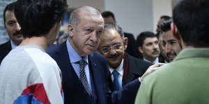 Erdoğan Sincan'da millet kıraathanesini ziyaret etti