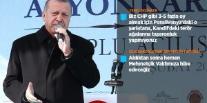 Cumhurbaşkanı Erdoğan: Terör ağalarına taşeronluk yapmıyoruz