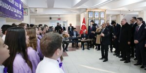 Cumhurbaşkanı Erdoğan 'Hedef 2023' marşını dinledi