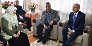 CHP Genel Başkanı Kılıçdaroğlu'ndan şehit ailesine ziyaret