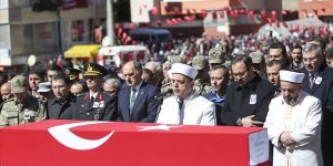 'Şehitlerimizi uğurladık!'