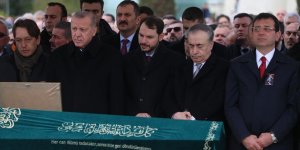 Cumhurbaşkanı Erdoğan, cenaze namazına katıldı!