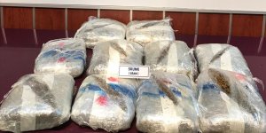 Kapanla durdurulan araçtan 10 kilo skunk çıktı!