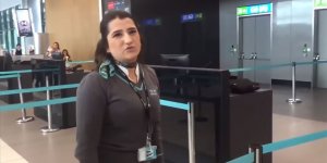 Hakarete uğrayan havalimanı çalışanı şikayetçi oldu