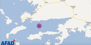 Bodrum'da 4 büyüklüğünde deprem