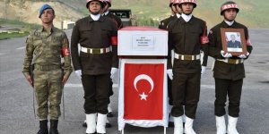 Hakkari'de şehit asker için tören düzenlendi