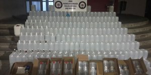 Adana'da 3 ton 280 litre etil alkol ele geçirildi