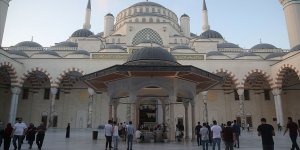 Büyük Çamlıca Camisinde ilk Kurban Bayramı namazı