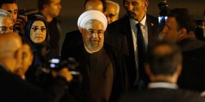İran Cumhurbaşkanı Ruhani, Üçlü Zirve için Ankara'da