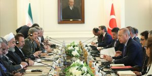 Erdoğan-Ruhani görüşmesi sona erdi