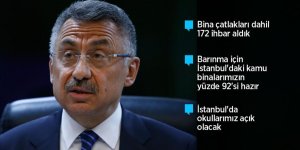 Cumhurbaşkanı Yardımcısı Oktay: İstanbul'da yarın okullarımız açık olacak!