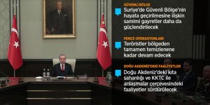 MGK Bildirisinde 'Güvenli Bölge' vurgusu
