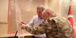 Karargah'ta sabahın ilk saatlerine kadar yoğun mesai
