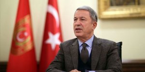 Bakan Akar'dan Barış Pınarı Harekatı şehiti için başsağlığı mesajı