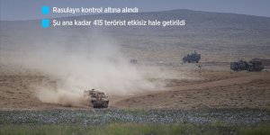 'Barış Pınarı Harekatı'nda 4. gün'