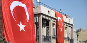 Mardin Türk bayraklarıyla ala boyandı!