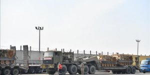 Suriye sınırına askeri sevkiyat
