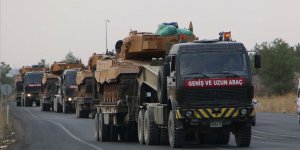 Şanlıurfa'da Suriye sınırına askeri sevkiyat