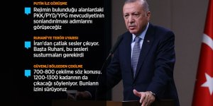 Erdoğan: Sözler tutulmazsa harekatımızı kaldığı yerden devam ettireceğiz