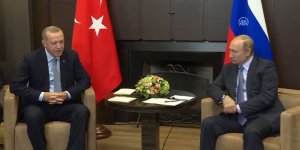 Cumhurbaşkanı Erdoğan - Putin görüşmesi