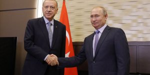 Erdoğan ile Putin bir araya geldi!