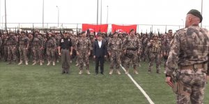 Özel harekat polisleri Barış Pınarı Harekatı bölgesine uğurlandı