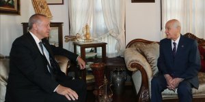Cumhurbaşkanı Erdoğan'dan Bahçeli'ye ziyaret