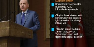 Erdoğan: Yedi düvele karşı dimdik ayakta duruyoruz