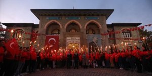 Başkentte 96 meşaleyle Cumhuriyet kutlaması