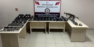Diyarbakır'da silah kaçakçılığı operasyonu