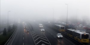 İstanbul'da yoğun sis etkili oluyor..