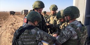 Türk ve Rus askeri unsurları Fırat’ın doğusunda 12. kara devriyesini tamamladı