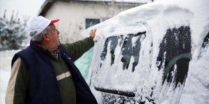 Kar Balkanlara açılan sınır kapısından girdi