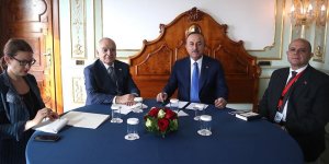 Çavuşoğlu'ndan Roma'da diplomasi trafiği
