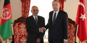 Erdoğan Afganistan Cumhurbaşkanı Eşref Gani ile görüştü