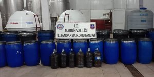 Mardin'de 117 bin 800 litre kaçak içki ele geçirildi!