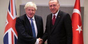 Erdoğan ile Johnson görüştü!