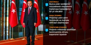 Cumhurbaşkanı Erdoğan'dan yeni yıl mesajı