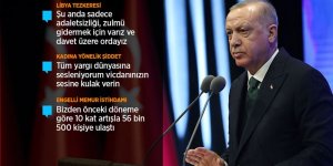Cumhurbaşkanı Erdoğan: Kifayetsiz muhterislere en güzel cevabı milletimiz verecektir