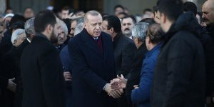 Cumhurbaşkanı Erdoğan cuma namazını Büyük Çamlıca Camisi'nde kıldı