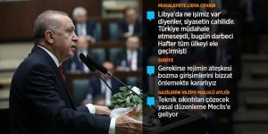 Erdoğan: Hafter'e hak ettiği dersi vermekten asla geri durmayacağız