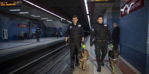 Başkent metrosunun 'sevimli' güvenlikçileri