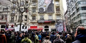 Hrant Dink Agos gazetesi önünde anıldı
