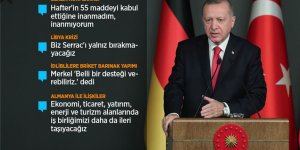 Erdoğan: Almanya ile ilişkilerimizi güçlendirerek devam ettireceğiz