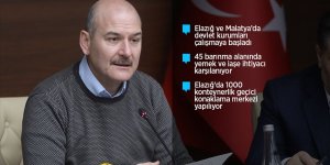 İçişleri Bakanı Soylu: Ağır hasarlı ve yıkılacak evler için 41 bin lira verilecek