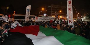 Ankara'da ABD'nin sözde Orta Doğu barış planı protesto edildi