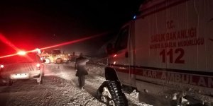 Kayseri - Kahramanmaraş kara yoluna çığ düştü!